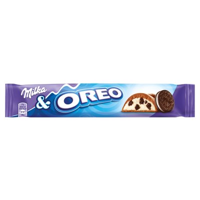 Obrázek Milka tyčinka Oreo s kousky sušenek v mléčné čokoládě 37g