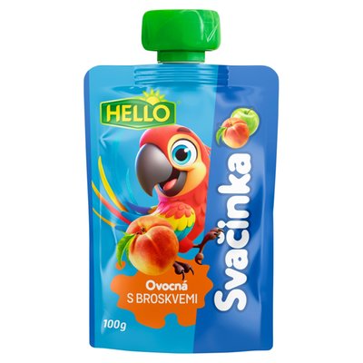 Obrázek Hello Ovocná svačinka s broskvemi 100g