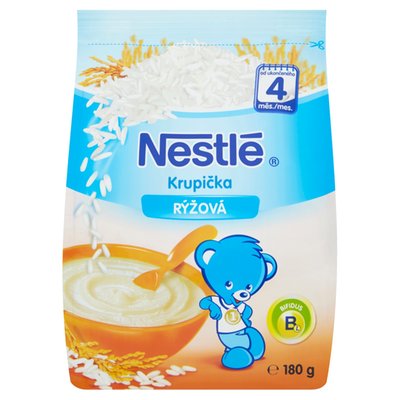 Obrázek E-NESTLE RYZOVA KRUPICKA 4+ 180 G
