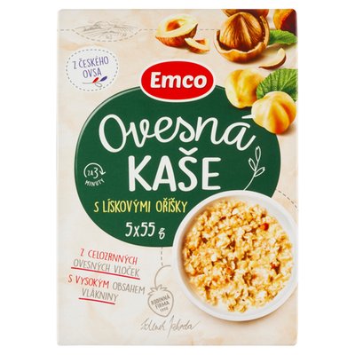 Obrázek X_EMCO OVESNA KASE S ORISKEM 275G