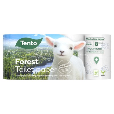 Obrázek Tento Forest toaletní papír 3 vrstvy 8 rolí