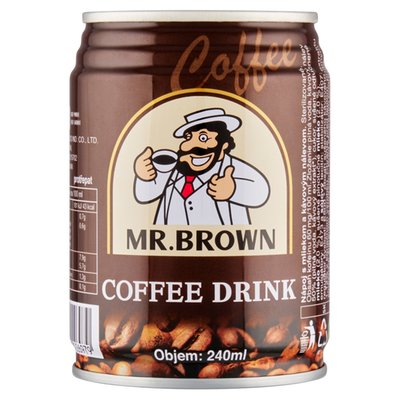 Obrázek Mr. Brown Nápoj s mlékem a kávovým nálevem 240ml