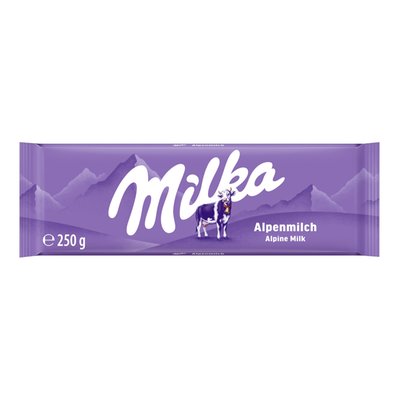 Obrázek Milka Alpine Milk mléčná čokoláda z alpského mléka 250 g