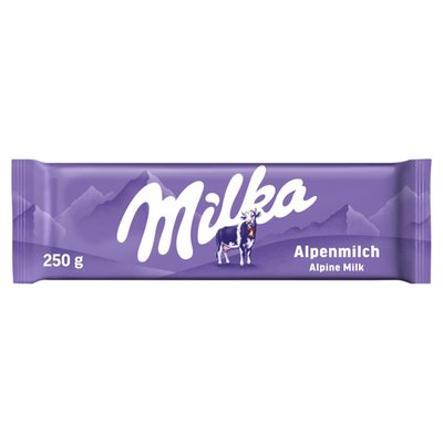 Obrázek Milka Alpine Milk mléčná čokoláda z alpského mléka 250 g