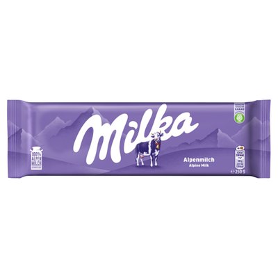 Obrázek Milka čokoláda Mléčná z alpského mléka 250g