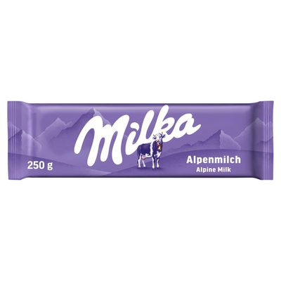 Obrázek Milka čokoláda Mléčná z alpského mléka 250g