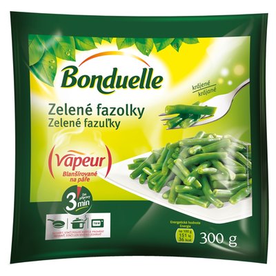 Obrázek Bonduelle Vapeur Zelené fazolky krájené 300g