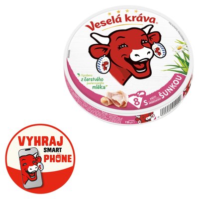 Obrázek Veselá Kráva Se šunkou 120g