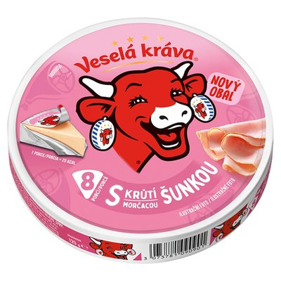 Obrázek Veselá Kráva Se šunkou 120g