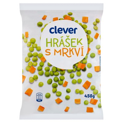 Obrázek clever Hrášek s mrkví 450g