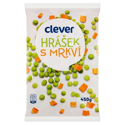 Obrázek clever Hrášek s mrkví 450g