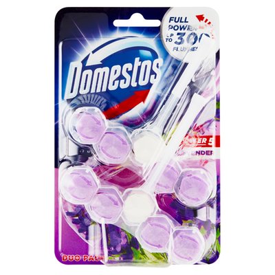 Obrázek Domestos Power 5 Lavender WC blok 2 x 55g