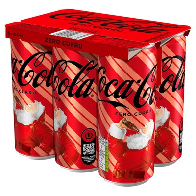 Obrázek Coca-Cola Zero 6 x 330ml