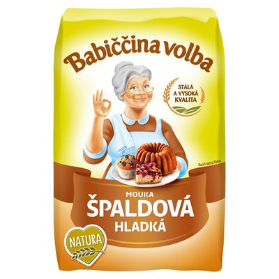 Obrázek Babiččina Volba Špaldová mouka hladká 1kg