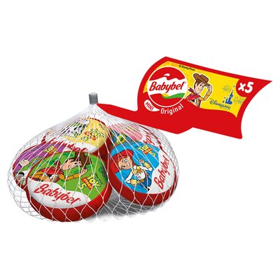 Obrázek Babybel Mini Original poloměkký zrající plnotučný sýr 5 x 20g (100g)
