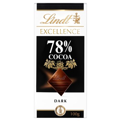 Obrázek Lindt Excellence Extra hořká čokoláda 78% 100g