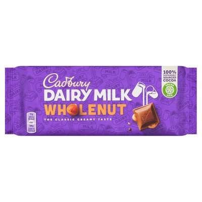 Obrázek Cadbury Family mléčná čokoláda s celými lískovými ořechy 120g