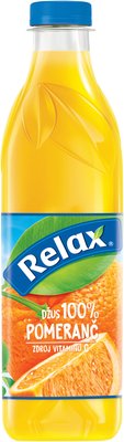 Obrázek Relax Džus 100% pomeranč 1l