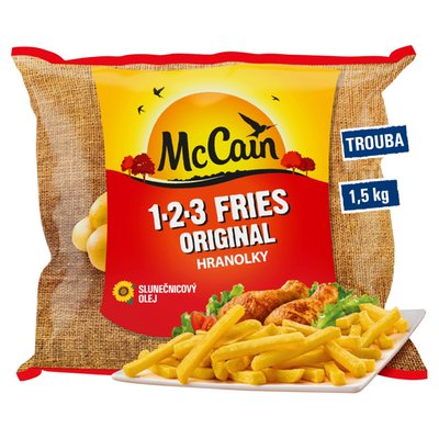 Obrázek McCain 123 Fries Original 1500g