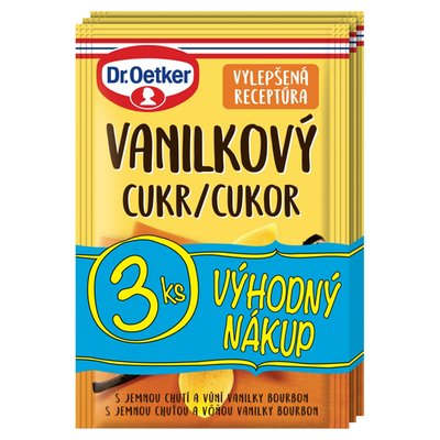 Obrázek Dr. Oetker Vanilkový cukr 3 x 8g (24g)