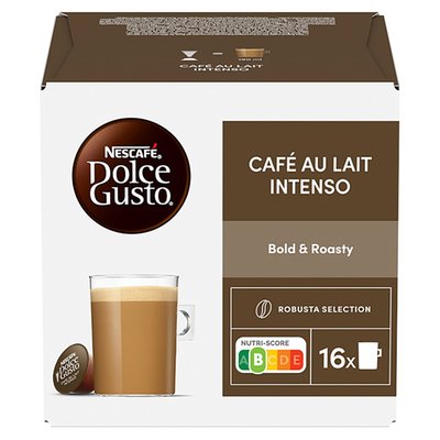 Obrázek NESCAFÉ® Dolce Gusto® Café au Lait Intenso - kapslová káva - 16 kapslí v balení