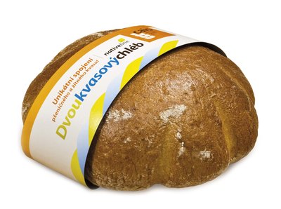 Obrázek Chléb Dvoukvasový kulatý 600g