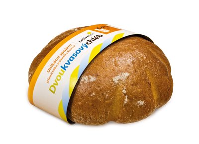 Obrázek Chléb Dvoukvasový kulatý 600g