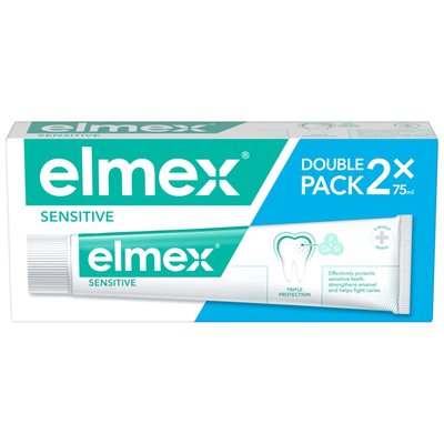 Obrázek elmex® Sensitive zubní pasta duopack 2x75ml