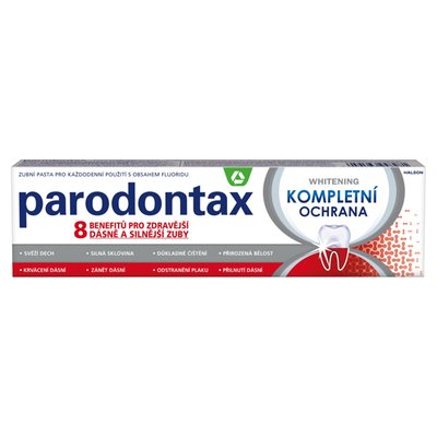 Obrázek Parodontax Whitening kompletní ochrana zubní pasta s fluoridem 75ml