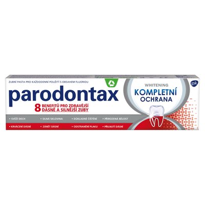 Obrázek Parodontax Kompletní ochrana Whitening zubní pasta s fluoridem 75ml