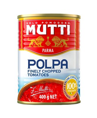 Obrázek Mutti Jemně krájená rajčata plech 400 g
