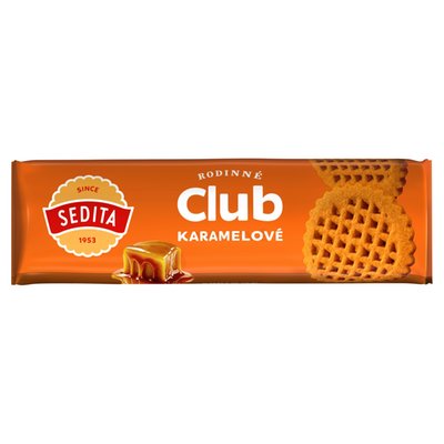 Obrázek Sedita Rodinné Club karamelové 160,8g
