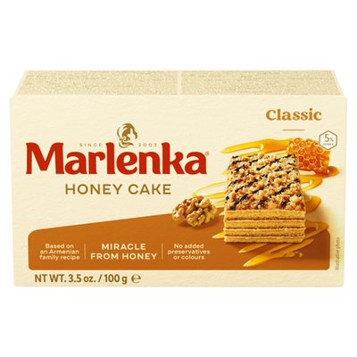 Obrázek Marlenka Medový dortík s vlašskými ořechy 100g