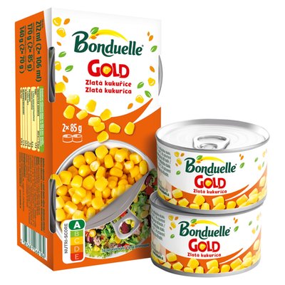 Obrázek Bonduelle Gold Zlatá kukuřice 2 x 85g (170g)