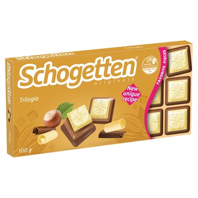 Obrázek Schogetten Trilogia bílá čokoláda 100g