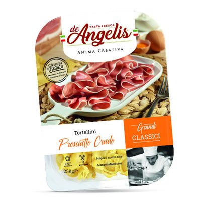 Obrázek Tortellini plněné sušenou šunkou De Angelis