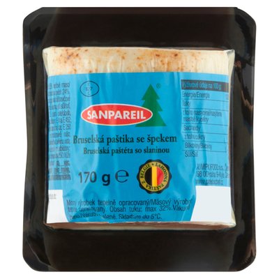 Obrázek Sanpareil Bruselská paštika se špekem 170g
