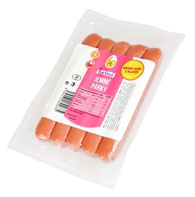 Obrázek Kuřecí párky jemné 250 g