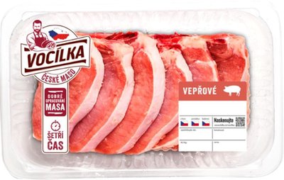 Obrázek VOCÍLKA Vepřová pečeně s kostí plátky