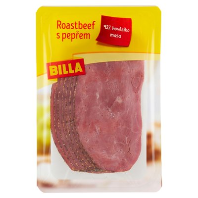 Obrázek BILLA Roastbeef s pepřem 100g