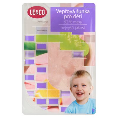 Obrázek Le & Co Vepřová šunka pro děti 100g