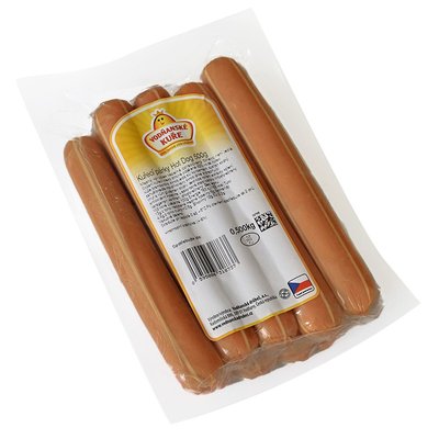 Obrázek Kuřecí Hot Dog párky 500g