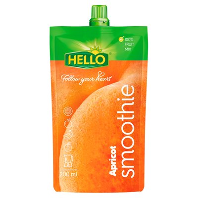 Obrázek Hello Smoothie meruňka 200ml