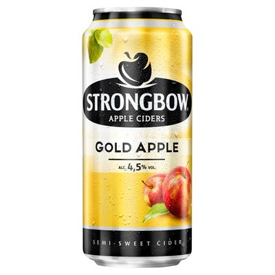 Obrázek Strongbow cider Gold Apple 0,44l