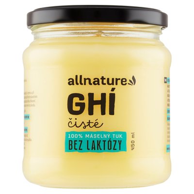 Obrázek Allnature Ghí 450 ml
