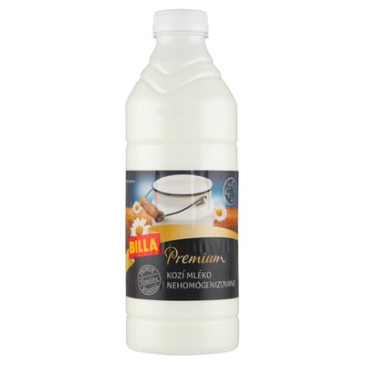 Obrázek BILLA Premium Kozí mléko nehomogenizované 1l