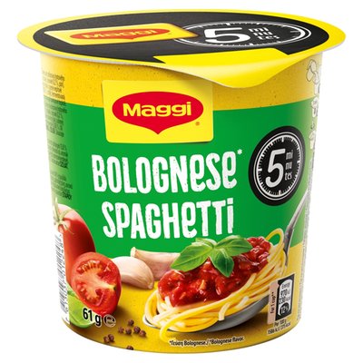 Obrázek MAGGI 5 minutes Špagety a la Bolognese kelímek 61g