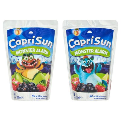Obrázek Capri-Sun Monster Alarm nesycený nealkoholický ovocný nápoj 200ml