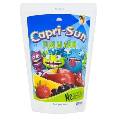 Obrázek Capri-Sun Fun Alarm ovocný nápoj 200ml
