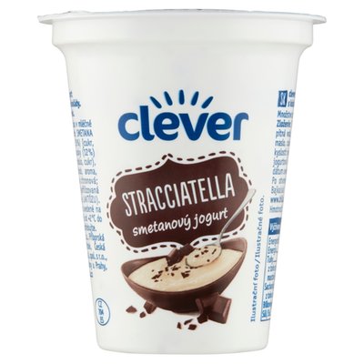 Obrázek clever Stracciatella smetanový jogurt 150g
